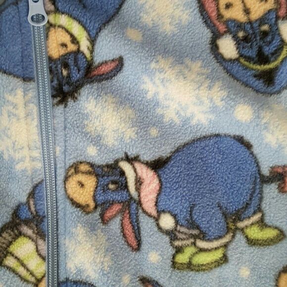 Disney Eyeore 1 Pc Footed Pajamas - Picture 12 of 12